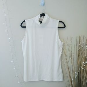 Sleeveless Turtleneck